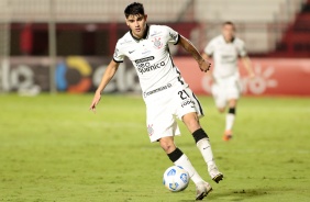 ngelo Araos durante jogo entre Corinthians e Atltico-GO, pela Copa do Brasil