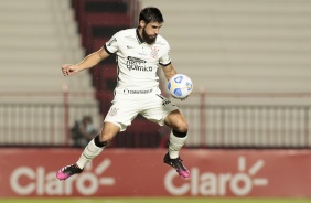 Bruno Mndez durante jogo entre Corinthians e Atltico-GO, pela Copa do Brasil