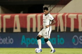 Gil durante jogo entre Corinthians e Atltico-GO, pela Copa do Brasil