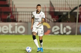 Joo Victor durante jogo entre Corinthians e Atltico-GO, pela Copa do Brasil