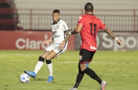 Joo Victor durante jogo entre Corinthians e Atltico-GO, pela Copa do Brasil