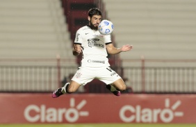 Mndez durante jogo entre Corinthians e Atltico-GO, pela Copa do Brasil