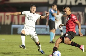 Roni durante jogo entre Corinthians e Atltico-GO, pela Copa do Brasil