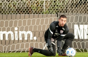 Guilherme durante treino do CT Dr. Joaquim Grava