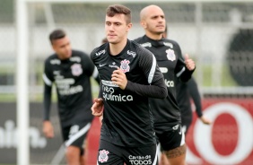 Lucas Piton durante treino do CT Dr. Joaquim Grava