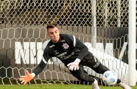 Matheus Donelli durante treino do CT Dr. Joaquim Grava