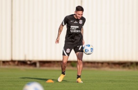 Gustavo Silva durante atividades no CT Dr. Joaquim Grava