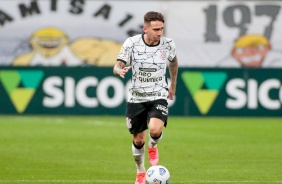 Gustavo Silva na partida entre Corinthians e Red Bull Bragantino, na Neo Qumica Arena