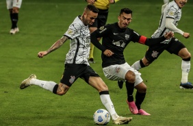 Luan na partida entre Corinthians e Red Bull Bragantino, na Neo Química Arena