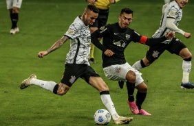 Luan na partida entre Corinthians e Red Bull Bragantino, na Neo Qumica Arena