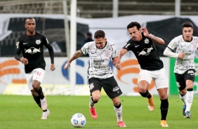 Mosquito (Gustavo Silva)  em ao no duelo entre Corinthians e Red Bull Bragantino, pelo Brasileiro