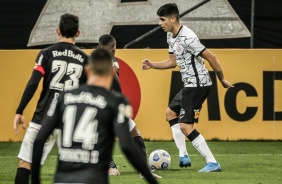 Ángelo Araos durante jogo entre Corinthians e Red Bull Bragantino, pelo Brasileirão
