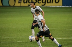 Cantillo durante jogo entre Corinthians e Red Bull Bragantino, pelo Brasileiro