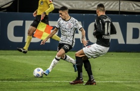 Gabriel durante jogo entre Corinthians e Red Bull Bragantino, pelo Brasileiro