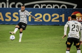 Luan durante jogo entre Corinthians e Red Bull Bragantino, pelo Brasileirão