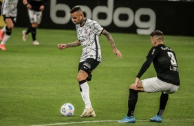 Luan durante jogo entre Corinthians e Red Bull Bragantino, pelo Brasileirão