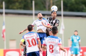 Gil na partida entre Corinthians e Bahia, pelo Brasileiro, em Pituau