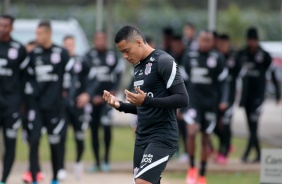 Mandaca no ltimo treino do Corinthians antes do duelo contra o Bahia