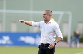 Sylvinho na partida entre Corinthians e Bahia, pelo Brasileiro, em Pituaçu