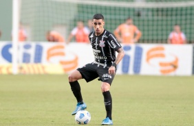 Volante Gabriel na partida entre Corinthians e Bahia, pelo Brasileiro, em Pituaçu