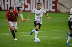 Gabriel durante partida entre Corinthians e Sport, na Neo Química Arena, pelo Campeonato Brasileiro