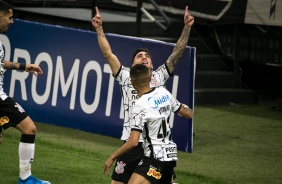 Gustavo Silva durante jogo entre Corinthians e Sport, na Neo Química Arena, pelo Brasileirão