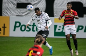 J durante partida entre Corinthians e Sport, na Neo Qumica Arena, pelo Campeonato Brasileiro