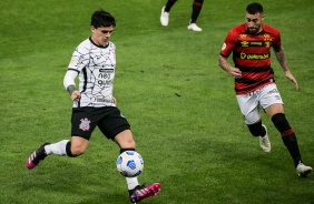 Fagner no jogo entre Corinthians e Sport, na Neo Química Arena, pelo Brasileiro