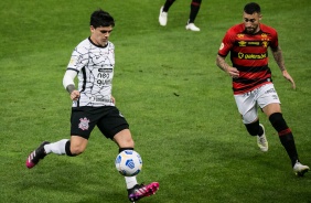 Fagner no jogo entre Corinthians e Sport, na Neo Qumica Arena, pelo Brasileiro