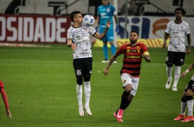 Victor Cantillo no jogo entre Corinthians e Sport, na Neo Qumica Arena, pelo Brasileiro