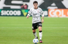 Fagner durante jogo entre Corinthians e Sport, na Neo Qumica Arena, pelo Brasileiro