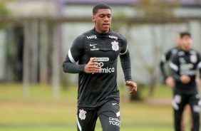 Felipe Augusto no ltimo treinamento do Corinthians antes do Majestoso contra o So Paulo