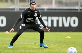 Gabriel no ltimo treinamento do Corinthians antes do Majestoso contra o So Paulo