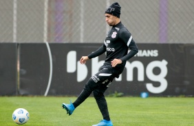 Gabriel no ltimo treinamento do Corinthians antes do Majestoso contra o So Paulo