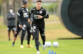 Mantuan no ltimo treinamento do Corinthians antes do Majestoso contra o So Paulo