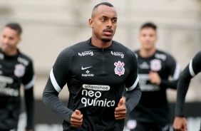 Raul Gustavo no ltimo treinamento do Corinthians antes do Majestoso contra o So Paulo