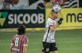 Joo Victor durante partida entre Corinthians e So Paulo, na Neo Qumica Arena