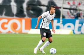 Cantillo durante o jogo entre Corinthians e Internacional, na Neo Qumica Arena