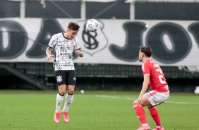 Gustavo Mosquito durante o jogo entre Corinthians e Internacional, na Neo Qumica Arena