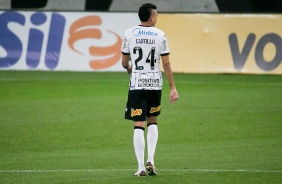 Victor Cantillo durante partida entre Corinthians e Internacional, pelo Brasileiro