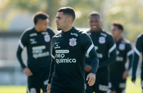 Gabriel no ltimo treino antes do jogo entre Corinthians e Chapecoense