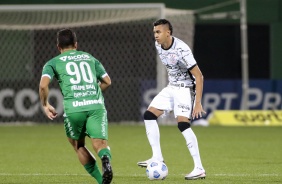 Cantillo durante jogo entre Corinthians e Chapecoense