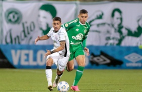 Gabriel durante jogo entre Corinthians e Chapecoense