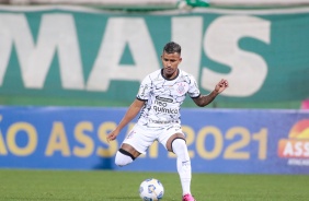 Marquinhos durante jogo entre Corinthians e Chapecoense, na Arena Cond