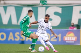 Marquinhos durante jogo entre Corinthians e Chapecoense, pelo Brasileiro