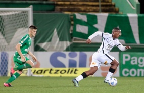 Xavier durante jogo entre Corinthians e Chapecoense