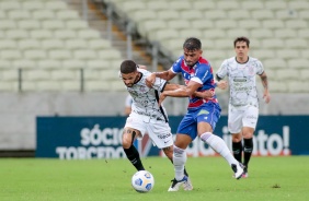 Jovem Vitinho durante jogo entre Corinthians e Fortaleza, no Castelão, pelo Campeonato Brasileiro