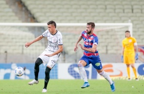 Victor Cantillo durante jogo entre Corinthians e Fortaleza, no Castelão, pelo Campeonato Brasileiro