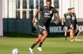 Atacante J durante penltimo treino do Corinthians antes do jogo contra o Atltico-MG