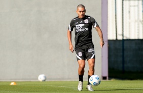 Du Queiroz durante penltimo treino do Corinthians antes do jogo contra o Atltico-MG